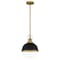 Quoizel Sullivan 1-Light Matte Black Mini Pendant QPP5352MBK - alternate 1